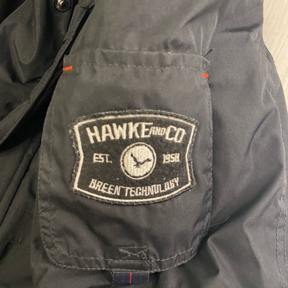 Boys Hawke and Co Winter 3 in 1 System Sport Jacket Coat Black Size 10/12 - Picture 11 of 16